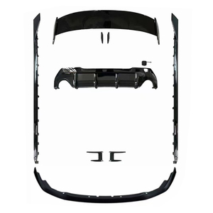 1S F40 Body Kits Gloss Black Front Lip Rear Diffuser Side Skirts and <strong>Spoiler</strong> for BMW 1S F40 - Product Image 1