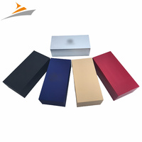 Boîte d'emballage pour lunettes de luxe recyclables OEM ODM, boîte d'emballage pour lunettes de soleil noires avec logo