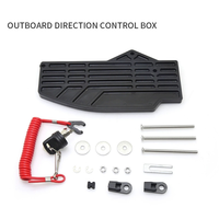 Caja de control lateral para acelerador de barco con cable de 7 pines y arnés de 16.7 pies OEM 703-48203-12 para motores fueraborda Yamaha