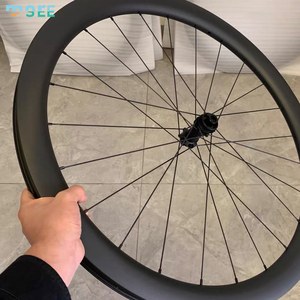 Juego <span class=keywords><strong>de</strong></span> Ruedas <span class=keywords><strong>de</strong></span> Carbono Mate SeeMore Disc Brake UD 35/38/50/54/60mm, Fibra <span class=keywords><strong>de</strong></span> Carbono, Calidad UCI, para Ciclismo <span class=keywords><strong>de</strong></span> Carretera - Product Image 2
