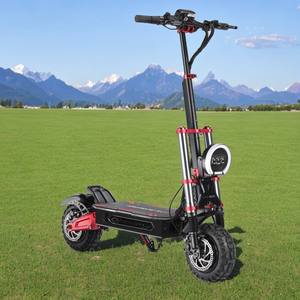 Trottinette électrique tout-terrain USA Stock Boyueda S5 à double moteur, roues de 11 pouces, batterie lithium 60V 38Ah, 6000W, pour adultes - Product Image 4