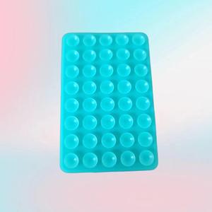 Ventouse en silicone double face, ronde 19 grains, carrée 40 grains, créative, antidérapante, <span class=keywords><strong>fixation</strong></span> <span class=keywords><strong>murale</strong></span>, chargeur, ventouse - Product Image 2