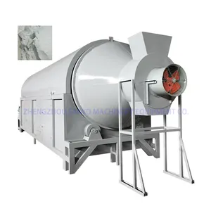 Drum Type Adjustable Temperature Large Capacity Wheat Rice Corn Grain Dryer Coconut Shell Rotary Dryer