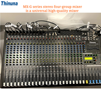 Thinuna MX-G32 32 kanal ses mikseri profesyonel dijital ses mikseri performans şarkı parti DJ müzik karıştırma konsolu için