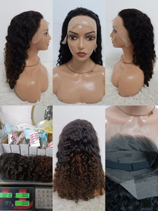 Promoción Letsfly, Peluca Frontal Bob de Encaje 13x4 con Cabello Rizado Roma, Densidad 200%, Cabello Remy Brasileño, Peluca de Cabello Humano 100% Rizado Roma - Product Image 4