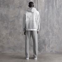 Veste à capuche personnalisée pour hommes avec sweat à capuche Sweat-shirt à manches de chemise avec gaufrage pour hommes Sweatshirts avec logo et étiquette