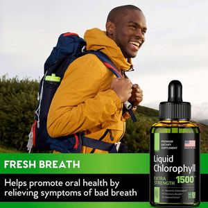 Năng lượng tự nhiên Boost hữu cơ chất diệp lục chất lỏng giọt nhanh chóng hấp thụ Tăng oxy & nội Bộ khử mùi Vegan Cai Nghiện - Product Image 2