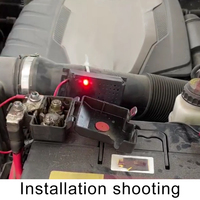 Répulsif Électrique pour Rats et Souris de Voiture en ABS Solide, Contrôle des Animaux par Ondes Sonores Ultrasoniques pour Voitures