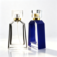 Parfums en gros pour femmes, flacon de parfum de luxe 100 ml, flacons de parfum vides avec bouchon en verre