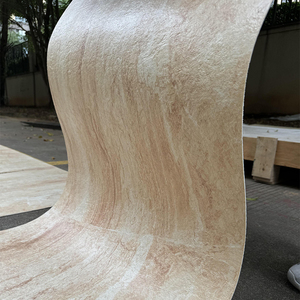 Rivestimento interno morbido muro pieghevole travertino artificiale pannelli in <span class=keywords><strong>pietra</strong></span> flessibile all'aperto moderno finto piastrelle 3D argilla modificata - Product Image 1
