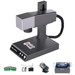 Machine de marquage laser à fibre portable M1 intelligente de bureau, nouvelle génération, haute précision pour acrylique et métal, compatible DXF/AI/DST H, fournie directement par l'usine - Product Image 2