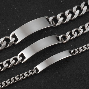 Pulsera de Acero Inoxidable Estilo Nuevo en Color Dorado para Hombre, Cadena Cubana para Mujer, Joyería de Moda Hip Hop Punk de Alta Calidad - Product Image 5
