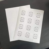 Hojas de Etiquetas Adhesivas de Vinilo y Papel Precortadas, 210x297mm, Blancas, para Rascar, para Impresoras de Inyección de Tinta