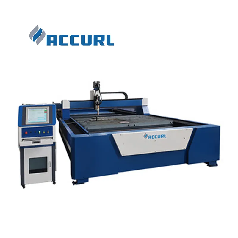 ACCURL Kecepatan Tinggi Lembaran Logam Cnc Plasma Cutting Harga Mesin untuk Stainless Steel Baja Karbon