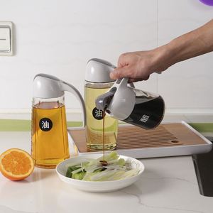 Automatic Kitchen Cooking <b>Tools</b> Dispenser Oil and Vinegar Glass Bottle - Product Image 1