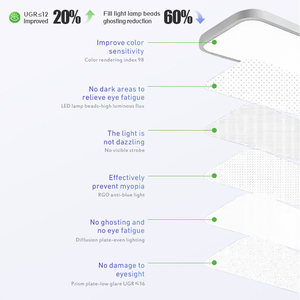 Đọc sách mờ có thể điều chỉnh độ sáng tự nhiên ánh sáng ban ngày bảo vệ mắt lớn nghiên cứu bảng đèn cao đứng dẫn ánh sáng sàn - Product Image 3