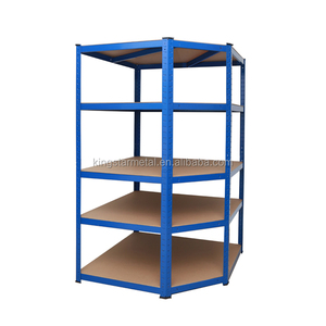 Nhiệm vụ nặng nề 5 lớp <span class=keywords><strong>boltless</strong></span> kim loại góc giá mult-mục đích điều chỉnh Lưu trữ sơn tĩnh điện kệ cho nhà để xe - Product Image 4