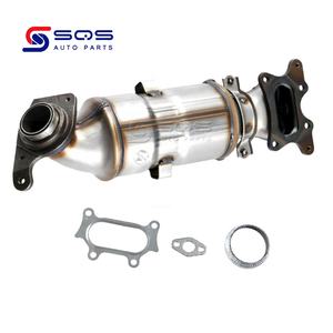 محول حفاز ثلاثي الاتجاهات عالي الجودة من SQS OEM/ODM لسيارات هوندا سيفيك 1.8 لتر، محول حفاز للعادم مخصص يتوافق مع معايير يورو 3-6 - Product Image 3