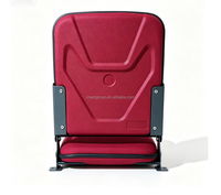 Chaise de stade pliable rembourrée VVIP, siège de gradins rembourré, pliable, durable, résistant aux intempéries, usage commercial CS-ZZY-RP