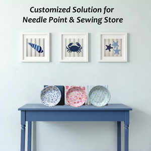 İğne işi için hızlı numune manyetik baskılı kase, iğne tutucu 4 inç özelleştirilmiş hızlı numune premium kalite özel tepsi - Product Image 5