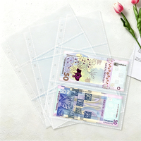 Protectores de Páginas Archivalpro de Carga Superior para Álbumes, Hojas de Polímero Transparente de 1/2/3/4 Bolsillos para Colección de Monedas