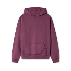 Sweat à capuche personnalisé en molleton de coton vintage surdimensionné pour homme, écologique, 350g, manches longues avec poche - Product Image 6