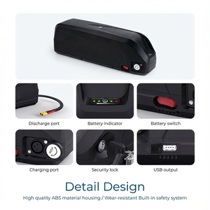 Paquete de Batería de 52V 17.5Ah de Iones de Litio para Bicicleta Eléctrica y Scooter de 2000W, Tubo Inferior, Envío Rápido desde Almacén en EE. UU., Carcasa para Batería, Juego de Baterías - Product Image 6