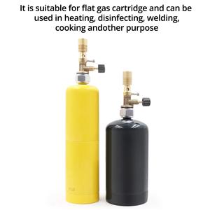 Quemador Bunsen Portátil <span class=keywords><strong>de</strong></span> Latón <span class=keywords><strong>de</strong></span> Primera Calidad para Cartucho <span class=keywords><strong>de</strong></span> Gas <span class=keywords><strong>de</strong></span> Rosca Plana con Ajuste <span class=keywords><strong>de</strong></span> Gas y Aire, para Calentar y Cocinar - Product Image 6