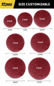 重型钩环背衬百洁垫，适用于厨房地板抛光机和打磨机，定制尺寸制造商 - Product Image 2