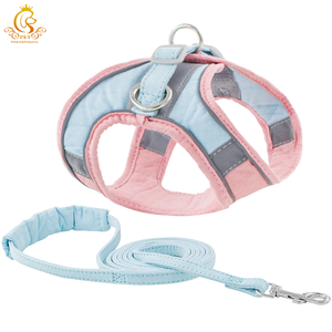 EUR PET Supplies Sangles de poitrine pour animaux de compagnie Corde de traction de luxe Réfléchissant Hiver Respirant Chien et Chat Réglable Corde de traction pour chien - Product Image 2