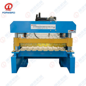 FORWARD R70/R101 루핑 시트 성형 기계 타일 금속 IBR 시트 지붕 패널 롤 성형 기계 생산 라인 - Product Image 2