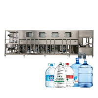 Machine de remplissage automatique électrique pour eau en fût et en bidon, pour emballages alimentaires en plastique/verre/métal, capacité de 5 gallons