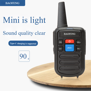 Mini talkie-walkie ultra compact à voix claire, radio portable pour la <span class=keywords><strong>communication</strong></span> professionnelle et personnelle - Product Image 2