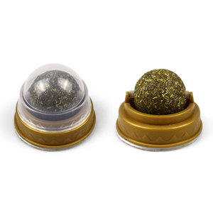 Bolas de hierba gatera, dulces giratorios para lamer, golosinas populares para gatos, bolas de hierba gatera natural, juguetes para limpiar los dientes y cuidar la salud dental de los gatos. - Product Image 4