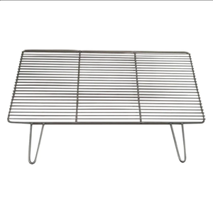 <span class=keywords><strong>Barbecue</strong></span> au charbon de bois en acier inoxydable 304 robuste <span class=keywords><strong>avec</strong></span> deux poignées - 860x400 mm - Product Image 1