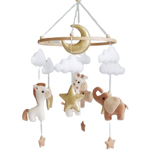 Di Vendita caldo Feltro Mobile Del Bambino di Legno Del Bambino Presepe Mobile Nursery Mobile Per Le Ragazze Dei Ragazzi Kids Room Decor - Product Image 1