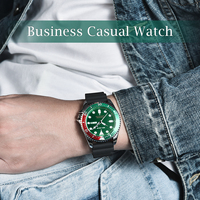 Montre à quartz pour homme BEN NEVI, calendrier lumineux populaire, BN3017G, montre de sport pour homme, montre étanche