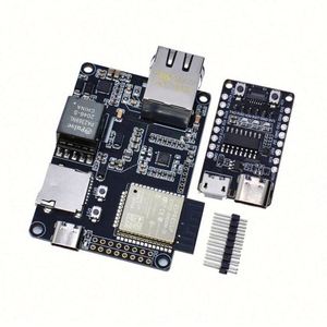 Carte d'extension programmable officielle TTGO T-Internet-POE <span class=keywords><strong>ESP32</strong></span>-WROVER-B avec adaptateur Ethernet et téléchargeur à puce <span class=keywords><strong>LAN8720A</strong></span> - Product Image 5