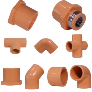 Sistema de Rociadores Contra Incendios, Sistema de Protección Contra Incendios, Suministro de <span class=keywords><strong>Agua</strong></span>, Conexión en T Naranja Anticorrosión, Acoplamiento de Codo Duradero, Accesorio de Tubería de CPVC - Product Image 4