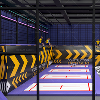 Parc de trampolines commercial personnalisé Dream Catch, jeu interactif, trampoline professionnel