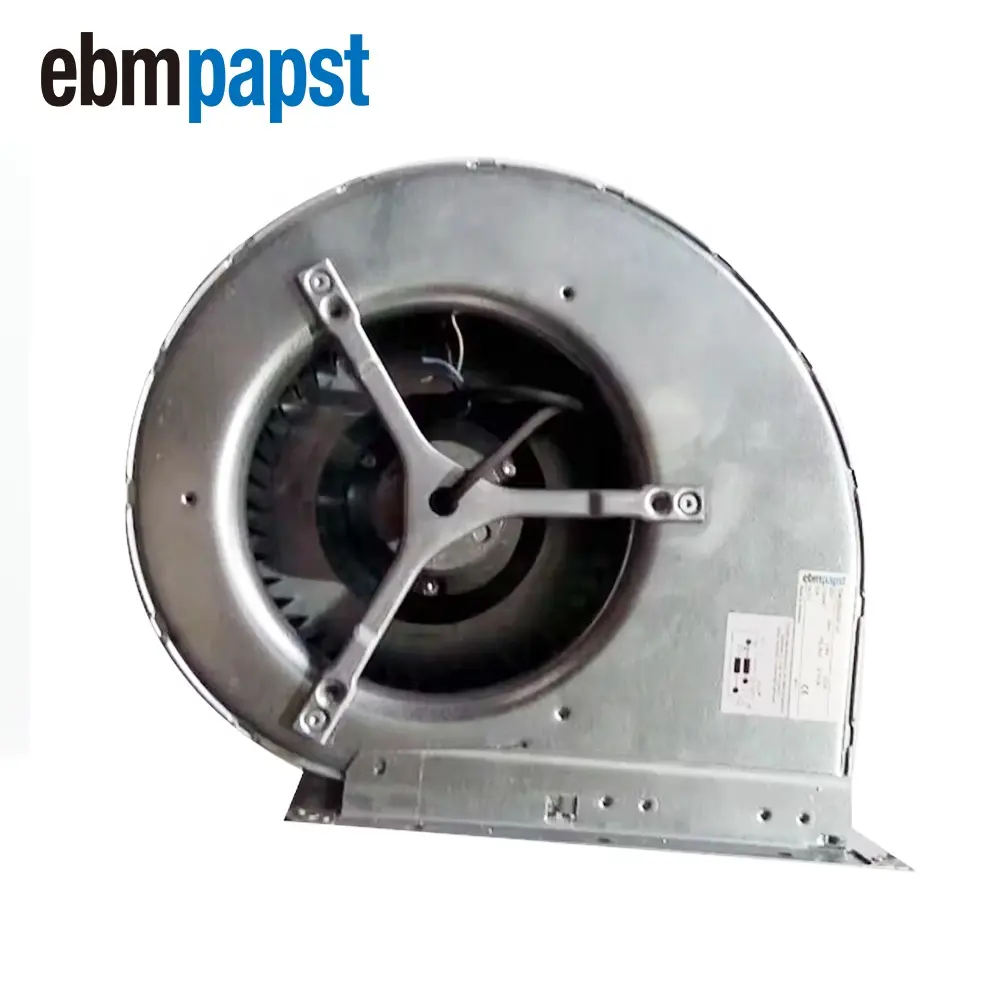 Ebmpapst D4E225-CC01-21 220V Ac 2.85A 620W 225Mm 1100Rpm Kogellager Dubbele Luchtinlaat Blower Centrifugaal Cooling fan