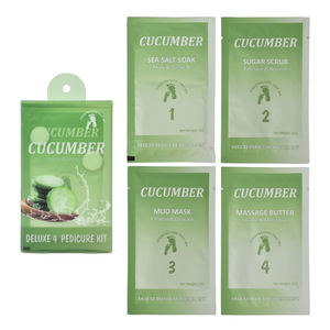 En stock, lot de 4/boîte, kit de soin des pieds professionnel en plastique à 4 étapes, fournitures de spa pour pédicure, marque privée, pour la maison - Product Image 6