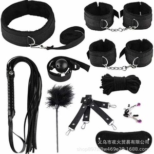 Nouvel ensemble de 10 rubans en peluche tissés pour adultes, jouets sexuels érotiques, menottes, sangles de bondage, jouets alternatifs - Product Image 1