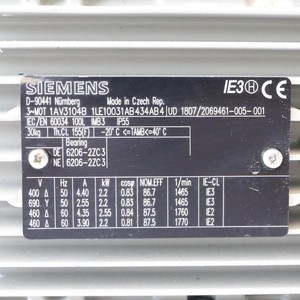 Mới và độc đáo PLC động cơ điện áp thấp 1le10031ab434ab4 geb PLC lập trình điều khiển - Product Image 2