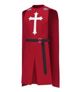 Disfraz de Caballero Templario Medieval para Hombre, Traje de Armadura para Halloween, Carnaval, Fiesta de Disfraces - Product Image 3
