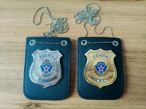 ชุดของเล่นแกล้งเล่นตราตำรวจพร้อมโซ่และคลิปหนีบเข็มขัดสำหรับเกมแต่งตัวสำหรับเด็กการแสดงบทบาทนักสืบ - Product Image 2