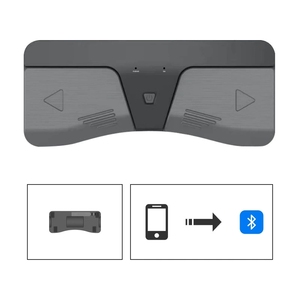 Pasador de páginas <span class=keywords><strong>musical</strong></span> automático inalámbrico inteligente, pedal electrónico para pasar páginas, pasador de páginas manos libres - Product Image 3