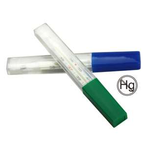 Termómetro Ecológico Galinstan Sin Mercurio, Certificado CE ISO, Preciso para Uso Oral, Rectal y Axilar, Termómetro de Vidrio No Tóxico - Product Image 4