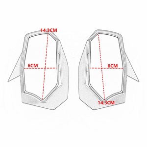 Espejos <span class=keywords><strong>Retrovisores</strong></span> Cortos Lavitin para Motocicleta, Espejos Delanteros para YAMAHA <span class=keywords><strong>XMAX</strong></span> 250 300 400 V3, Espejo para Moto 2025 2026 - Product Image 4