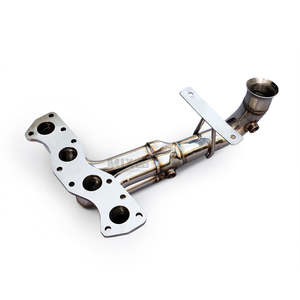 Système de collecteur d'échappement de performance de course en acier inoxydable BMW <span class=keywords><strong>Mini</strong></span> 1.6 R50 R56 2006-2012 avec collecteur d'échappement catalytique, mise à niveau de puissance - Product Image 4